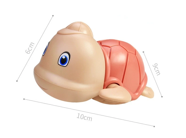 Bath Toys Baby Water Chain Clockwork Cute Cartoon Animal Turtles Baby Bathing and Bathing with Water Baby Toys