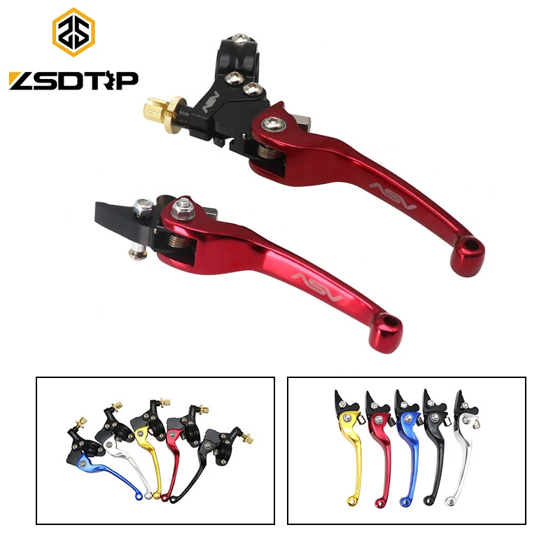 

ZSDTRP 130mm CNC ASV Brake Clutch Levers Modified Handlebar Levers For Motocross Pitbike Dirt Pit Bike Motorcycle Accessories