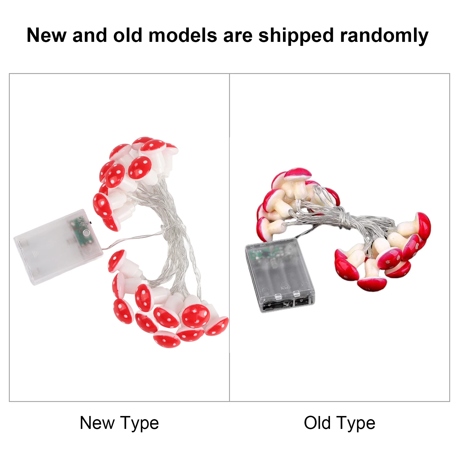 Рисунок 3 - Декоративная гирлянда в виде грибов