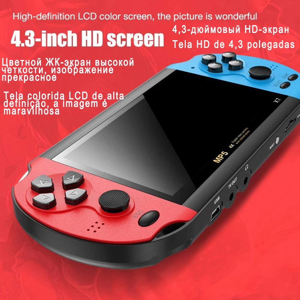 

2022 Mini Arcade Electronic Machine Retrogame Play Vidio Retro Video Game Console Player Handheld Gaming Portable