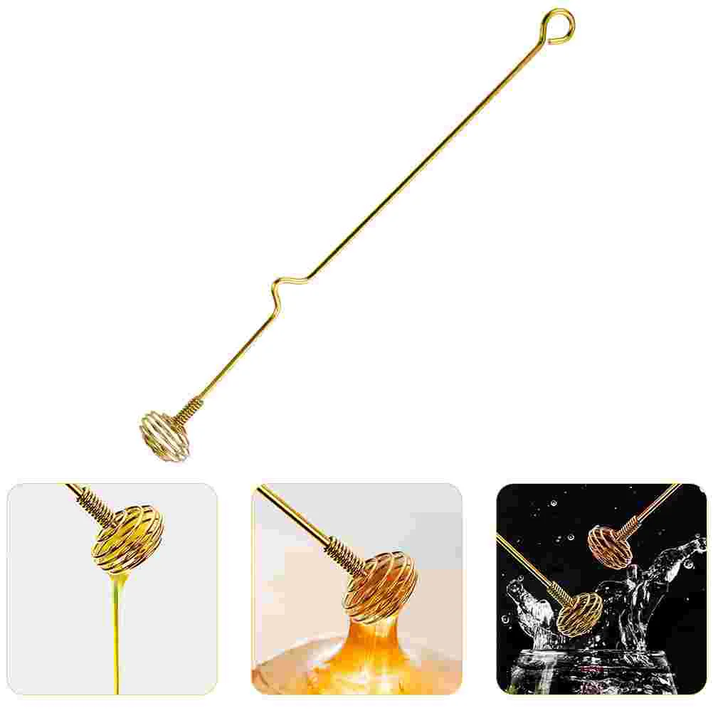 

Медовые палочки из нержавеющей стали, изогнутая медовая сироп-ложка, мерцающие палочки, 3 шт., медовые палочки для варенья, медовая ложка