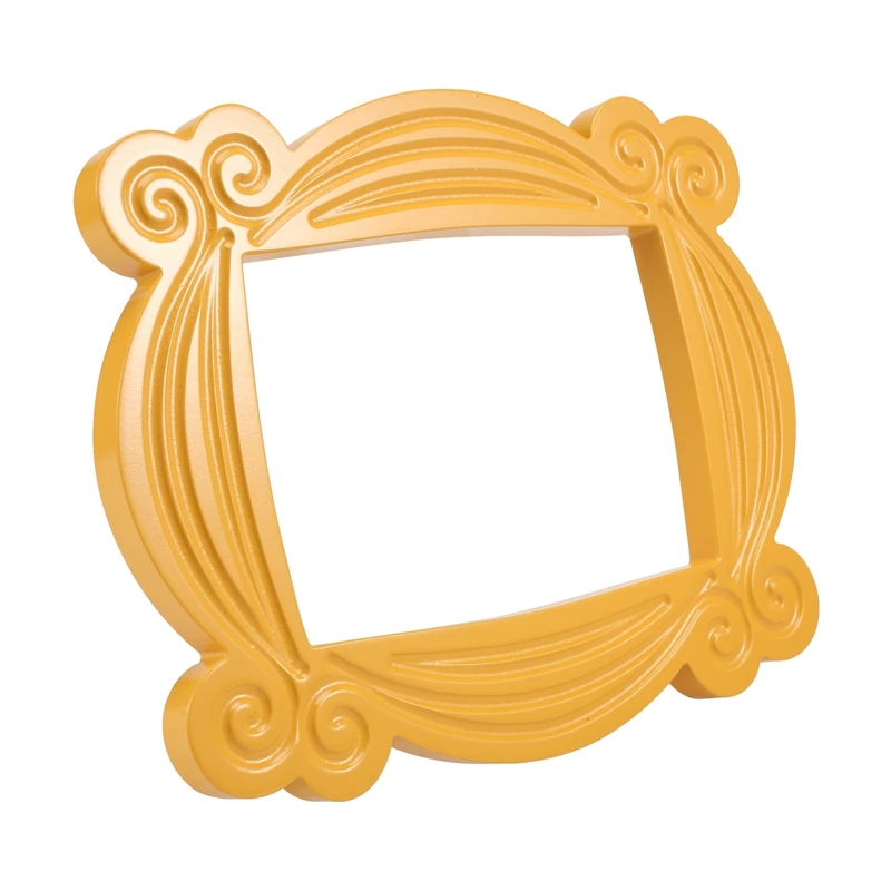

Handmade Monica Door Frame Wood Yellow Photo Frames Collectible Home Decor Collection Cosplay Gift