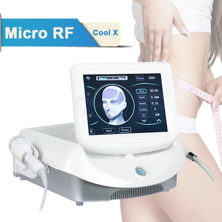 

2in1 Fractional RF Stretch Marks Removal Machine Skin Tighten Microneedle Anti Aging Remove Acne Scars