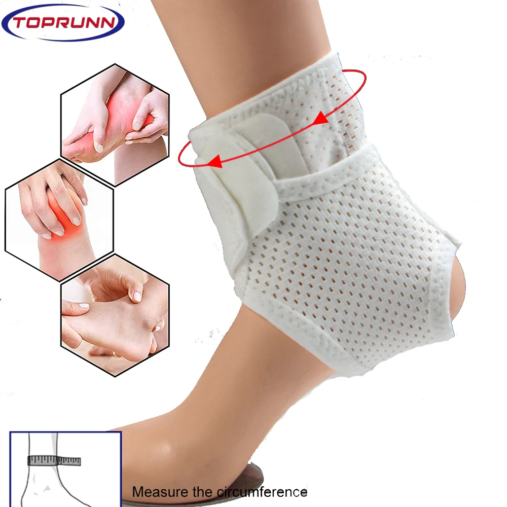 

1Pcs Breathable Elastic Fabric Adjustable Achillies Tendon Ankle Wrap,Plantar Fasciitis,Pain Relief for Sprains and Arthritis