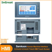samkoon hmi touch screen 3 5inch ea 035a t 4 3inch 7inch with usb port ea 043a ea 070b human machine interface rs232422485