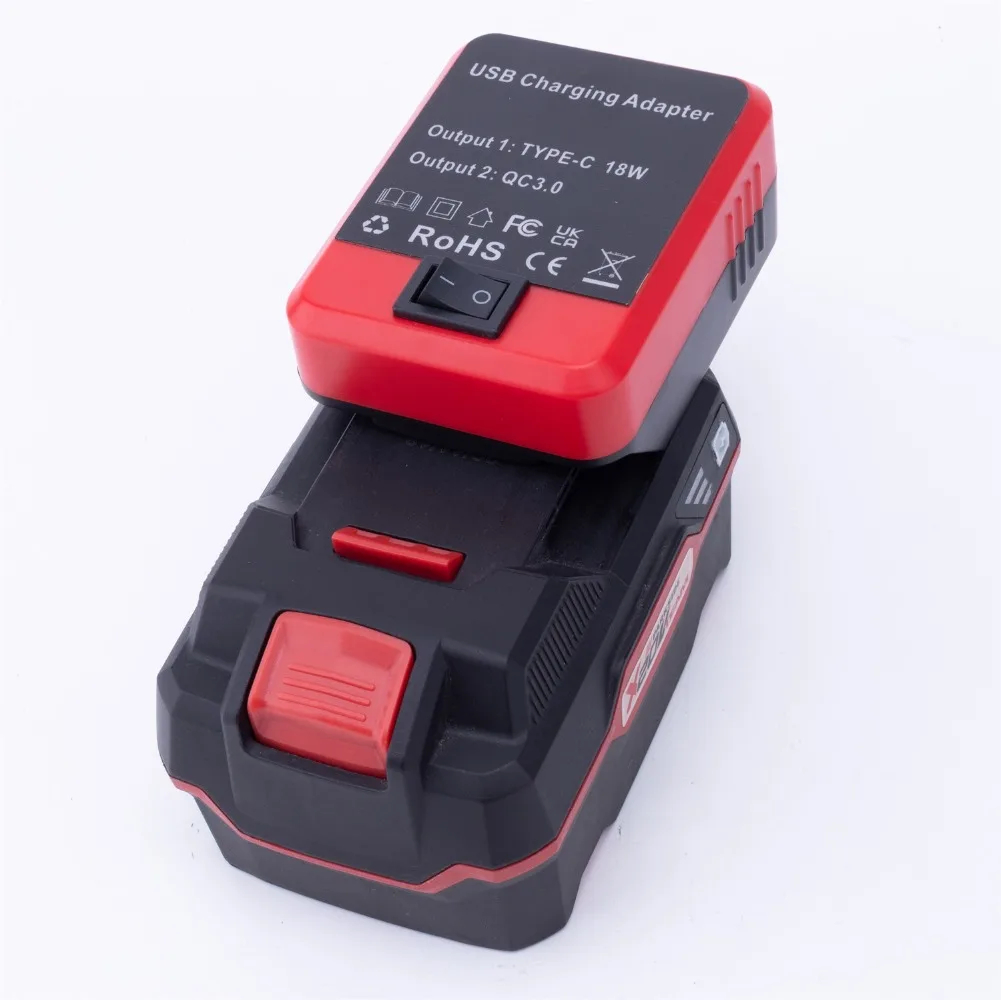 

Беспроводной адаптер мобильного блока питания для батареи Lidl Parkside X20V TEAM для внутреннего и наружного использования/USB TYPE-C (БЕЗ батареи)