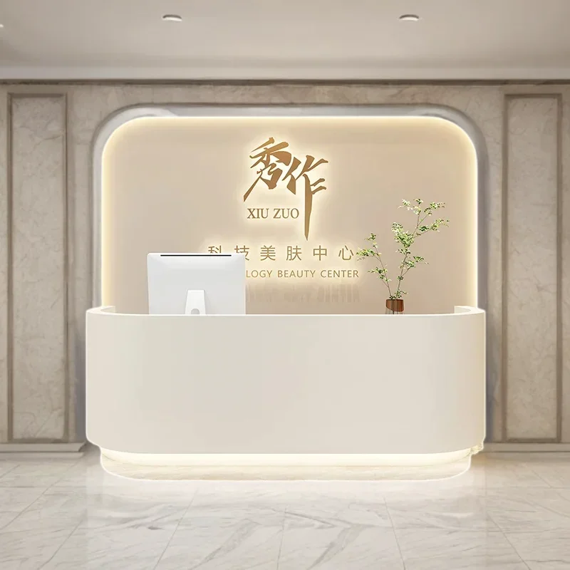 Центр клиента Столы для приема вечеринок Стойка Салон Бар Красота Стол кассира