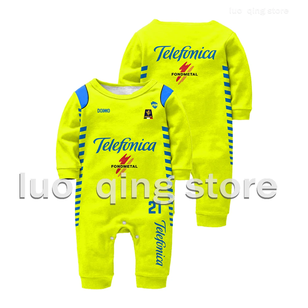 

Newborn Hot Selling Jumpsuit PSN League New Boys' and Girls' Fashion Street One Piece Pure Cotton Creeper 3M-4T 2023 Suit