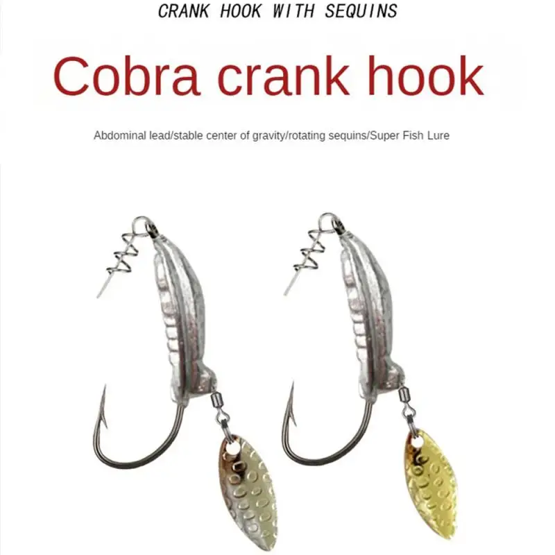 

5 шт. рыболовный крючок, тяжелый крючок для рыбалки со свинцовым крючком, крючок для рыбалки, аксессуары для рыбалки