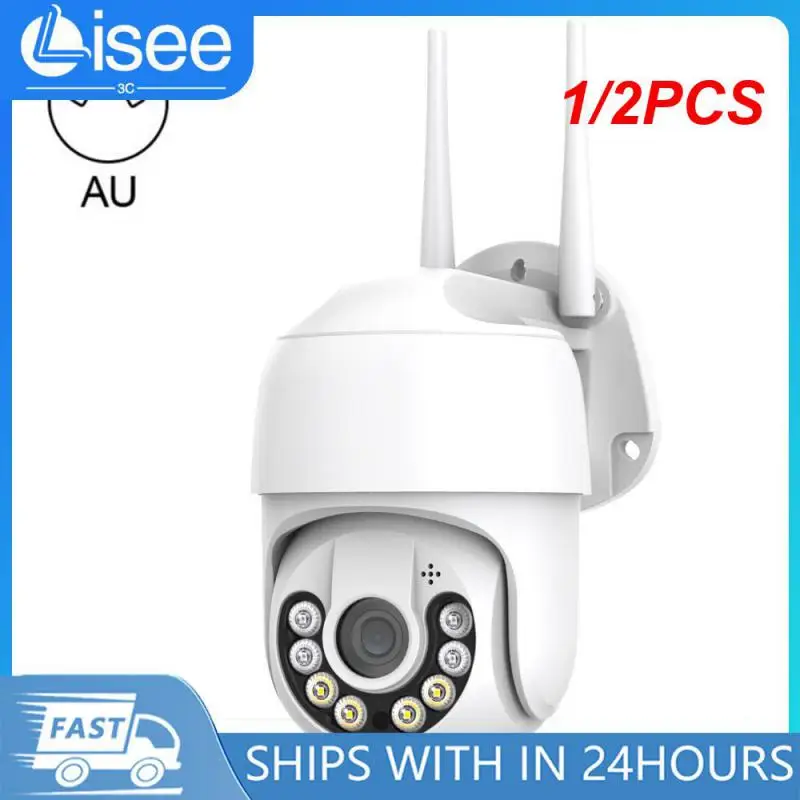 

1/2PCS WIFI IP Camera Outdoor Security Color Night 2MP Wireless Video Surveillance Cameras Smart Human Detection iCsee