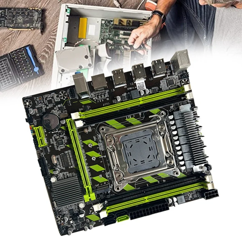 Комплекты компьютерных плат X79G LGA2011 кабель SATA + переключатель перегородка