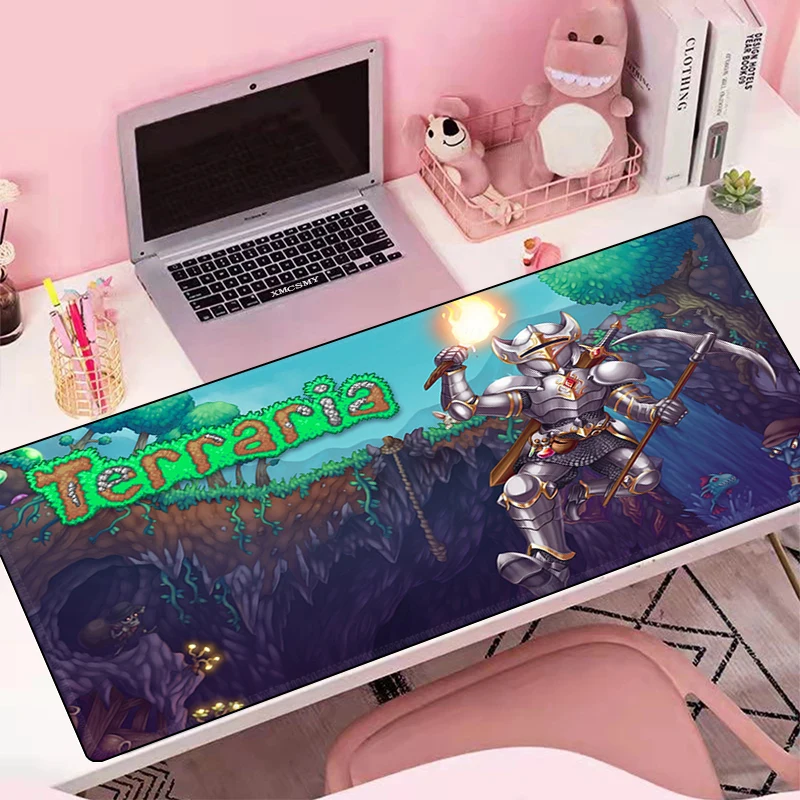 

Terraria Computer Mouse Pad Kawaii Xxl Mousepad Anime Pc Gamer Accessories Deskpad Deskmat Desk Mats Playmat Table Mat Moused Xl