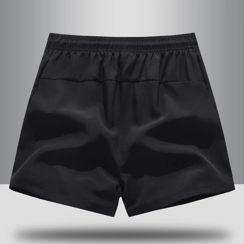 Минималистичные и модные Универсальные летние однотонные шорты на молнии с