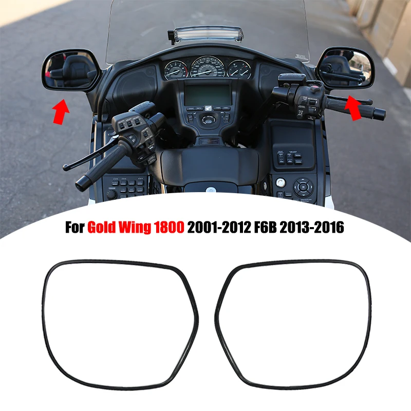 

Для мотоциклетного бокового зеркала заднего вида Honda Gold Wing GL1800 GoldWing GL 1800 2001-2012 2011 2010 F6B 2013-2016