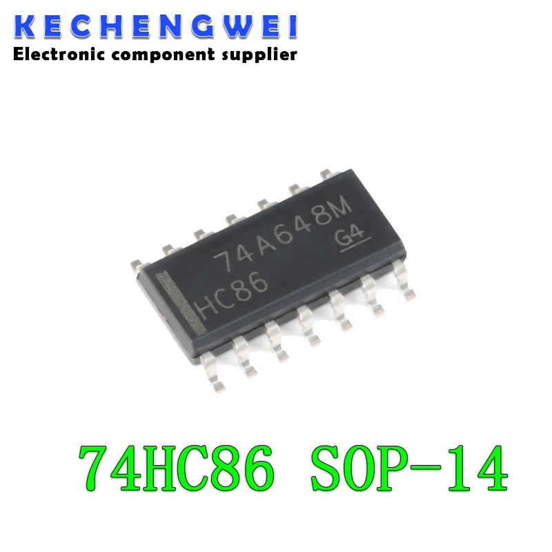 10 шт. 74HC86D SOP14 74HC86 SOP SN74HC86DR SN74HC86 SMD новая и оригинальная интегральная схема