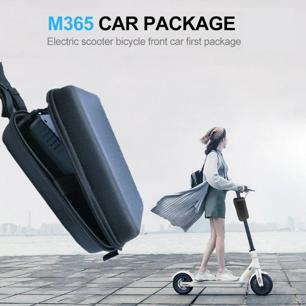 

Mountain Bike Mini Front Bag Handlebar Mount Storage Bag Bike Scooter Pouch Zipper Case scooter front carry bag