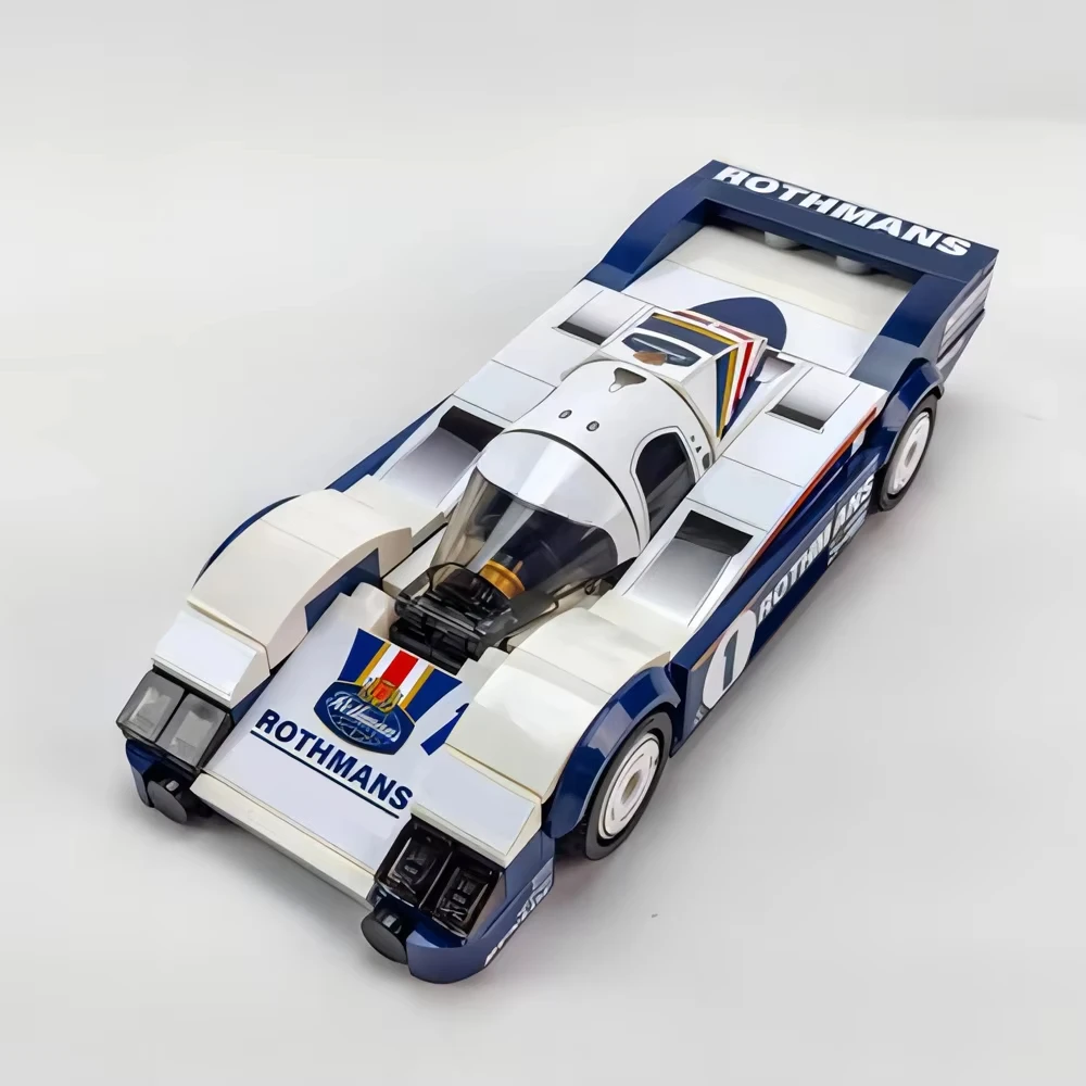 НОВЫЙ MOC-114466 Скорость ​ ​ Модель гоночного автомобиля 956 1982 Le Mans, строительный блок, городской модульный автомобиль в сборе, сделай сам, детская игрушка, подарок для мальчика (art.: 3920d22b236cc) - 3920d22b236cc