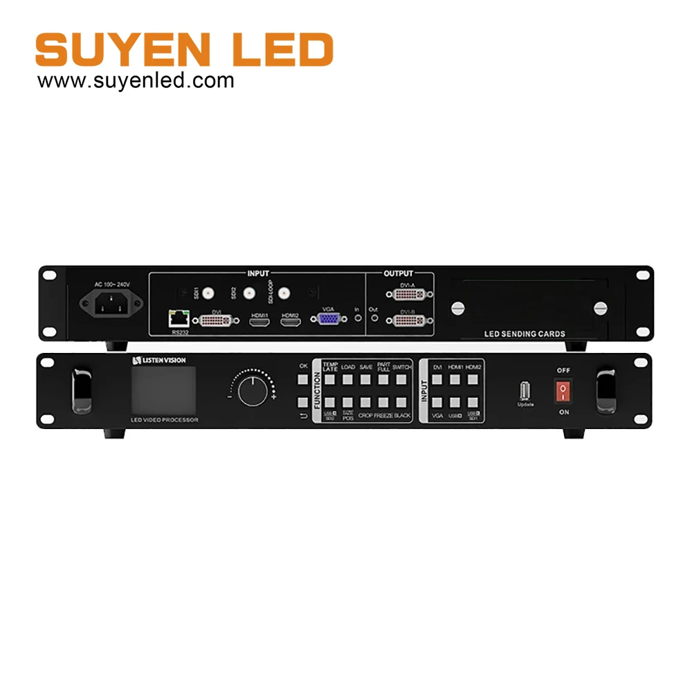 Видеопроцессор со светодиодным дисплеем VP1000 LISTEN