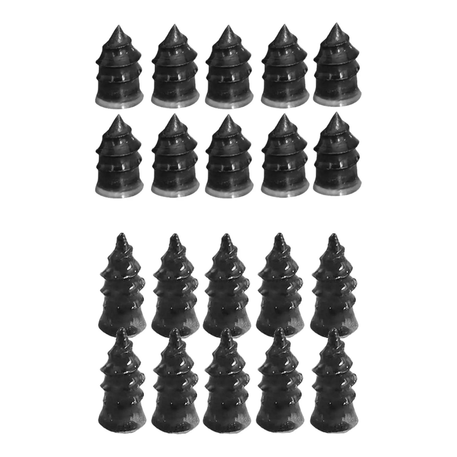 

10x Vacuum Tyre Repair Nail Rubber Portable Screws Durable Fast Repair Tool for Automobile Tractor Bike Motorcycle Tire Puncture