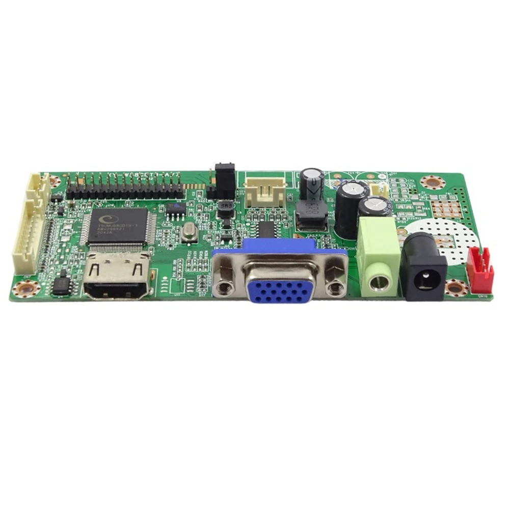 

-Совместимость + плата драйвера VGA JRY-W58CDT9-AV2 HD плата драйвера ЖК-дисплея для платы драйвера монитора ноутбука