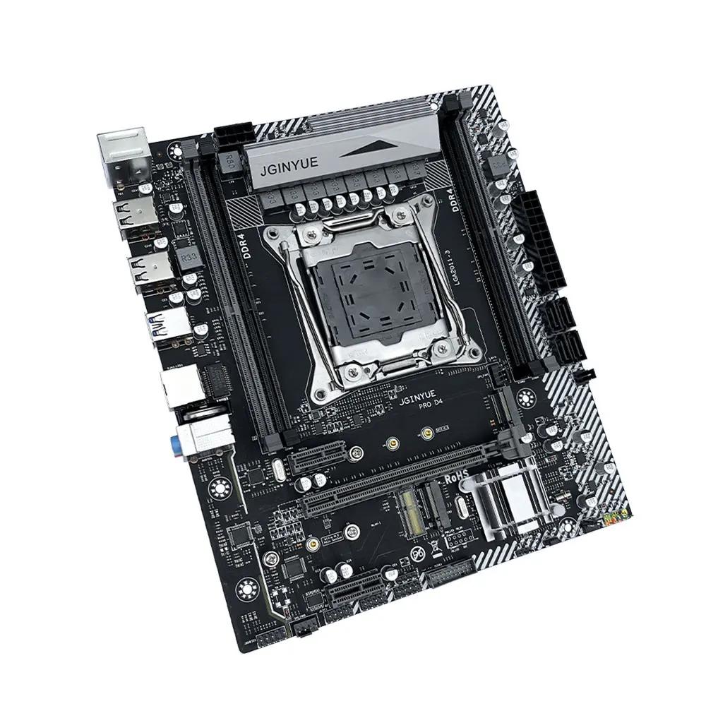 Материнская плата JGINYUE LGA 2011-3 Xeon E5 V3 процессор и Память DDR4 RAM 8-фазный источник