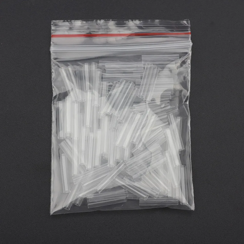 

50/100pcs Heating Shrink Tubing For Carp Chod Rigs Heat Shrink Tube Hook Sleeves Luminous Sea Fishing Rigging Shrinkable Tube
