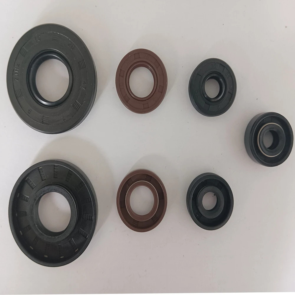 Free Shipping  Outboard Motor Spares  Whole Set Oil Seal  For Hangkai 2 Stroke 5-6 Hp Boat Engine Spare Parts