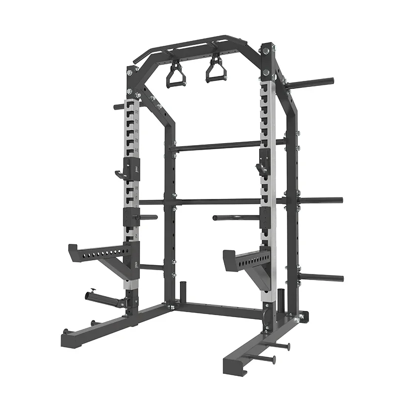 Smith Machine Два в одном Рама для приседаний Стойка тренажерного зала