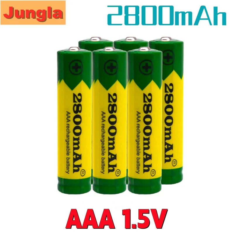 

4-20PCS AAA Battery Alkaline 2800 mAh 1.5 V AAA rechargeable battery for Battery Remote Control Toy Battery Light Battery