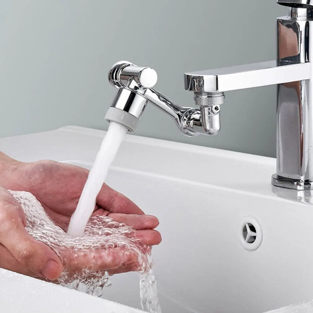

Innovative Universal Splash Filter Faucet Rotate Water Outlet 1800° Bathroom Basin Lengthen Extender Kitchen Accessoriess