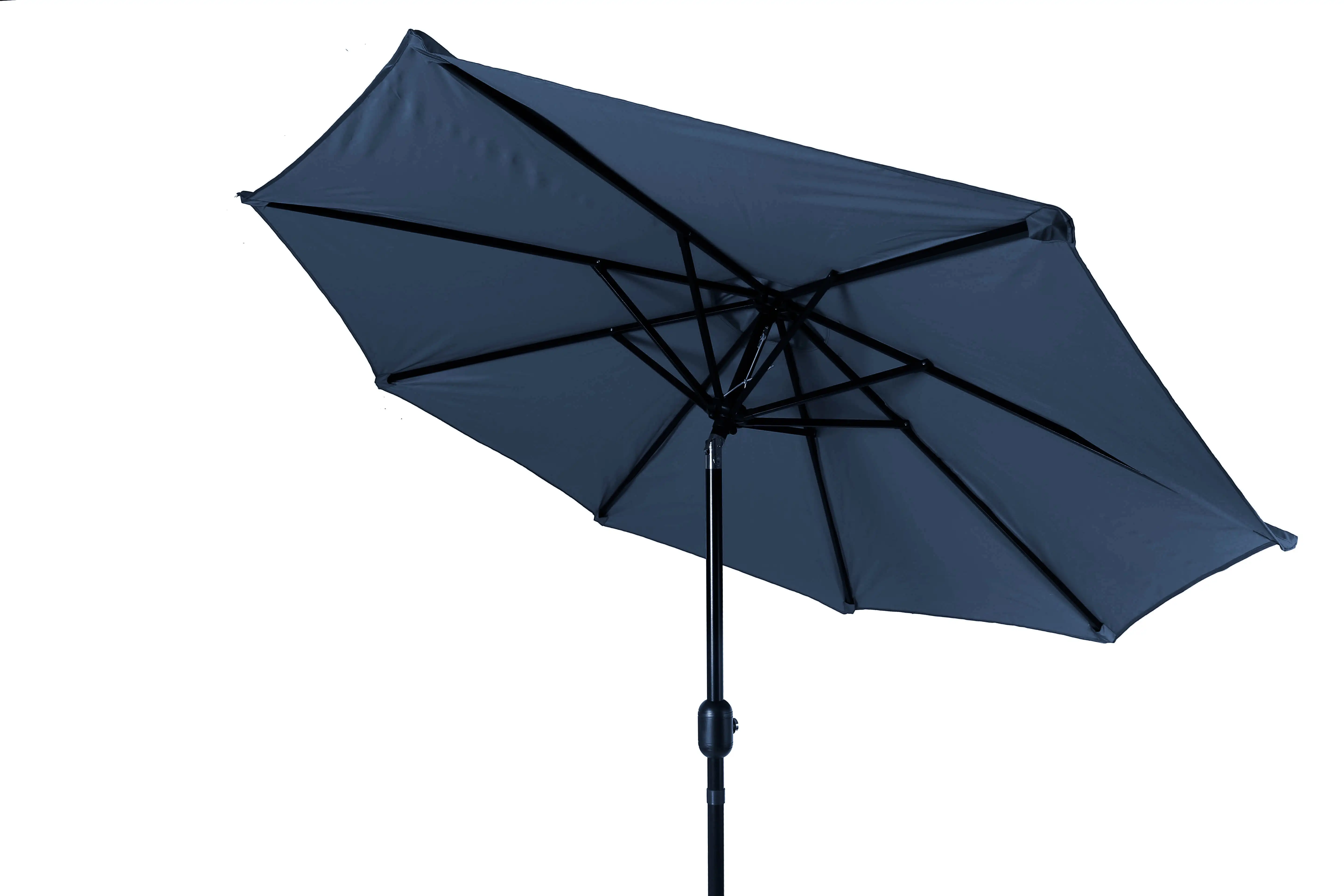 

10' Tilt Crank Market Patio Umbrella, Blue