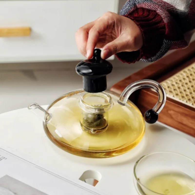 Роскошный стеклянный чайный сервиз O.RoseLif в скандинавском стиле набор