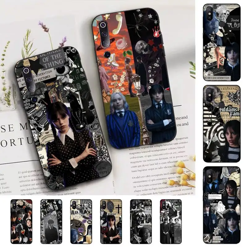 

Wednesday Addams Family Tv show Phone Case for Xiaomi mi 5 6 8 9 10 lite pro SE Mix 2s 3 F1 Max2 3