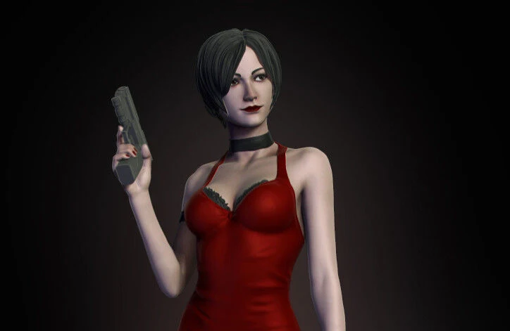 Модель ада. Ада вонг 3d. ада вонг 3д модель. ада вонг sfm 3d. ada wong фигурка.