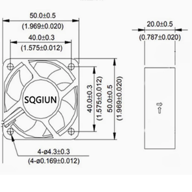 Новый универсальный бесшумный охлаждающий вентилятор 5020 5 в 12 В 24 USB