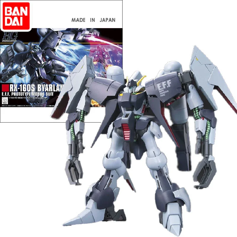 

Original Bandai 55609 HGUC 1/144 MOBILE SUIT GUNDAM UNICORN RX-160S Byarlant Custom Assembly Model Collection Action Figure Toy