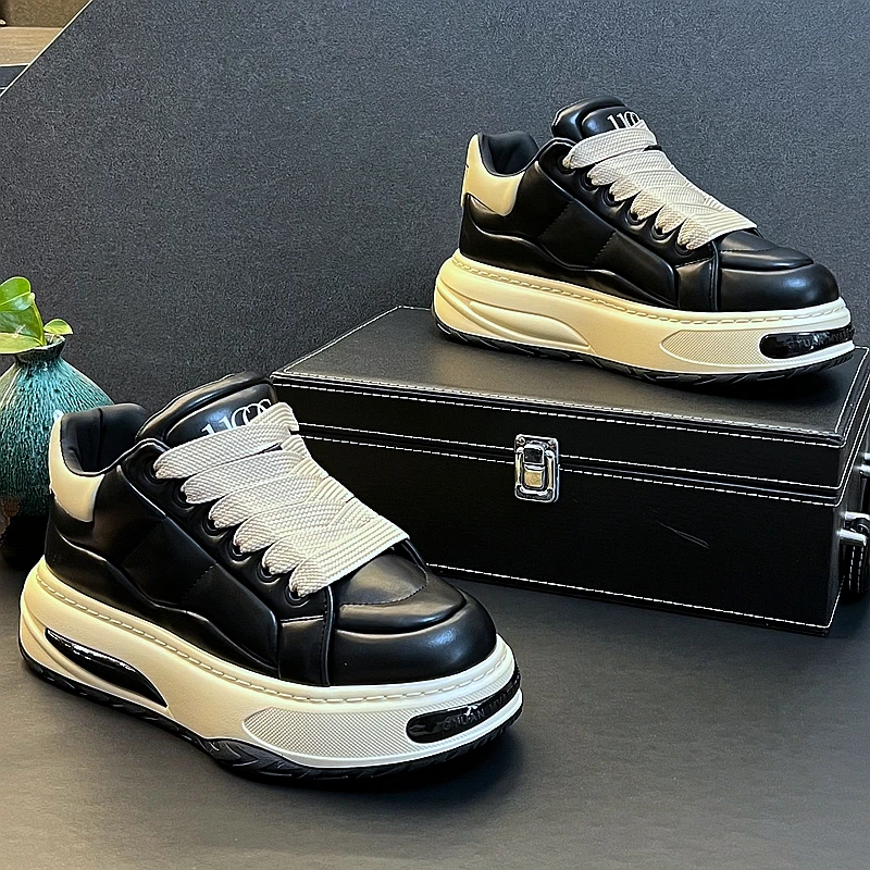 Новое поступление мужская модная повседневная белая обувь весенне-осенние