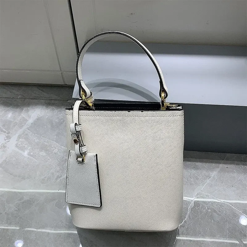 

Bucket bag fashion women handbag leather large capacity shoulder messenger bag casual versatile ladies bag