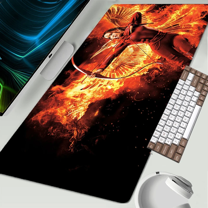 

Коврик для компьютерной мыши игровой коврик для мыши для Голодных игр Mockingjay-Часть 2 Противоскользящий ноутбук офисные аксессуары игровые к...