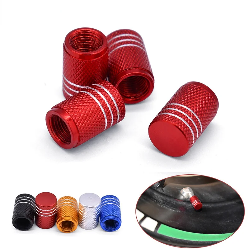 

Aluminum Alloy Color American Valve Cap Car Tire Valve Cap Car Dust Cap Motorcycle Car Straight Car Decorative Accessories
