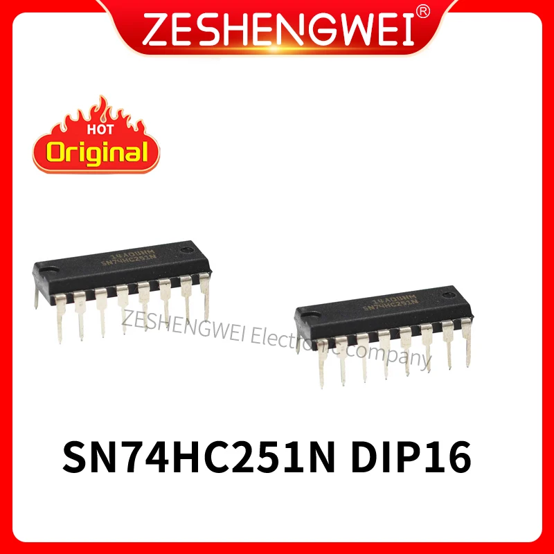 

5PCS SN74HC251N 74HC251 DIP-16 New original IN STOCK
