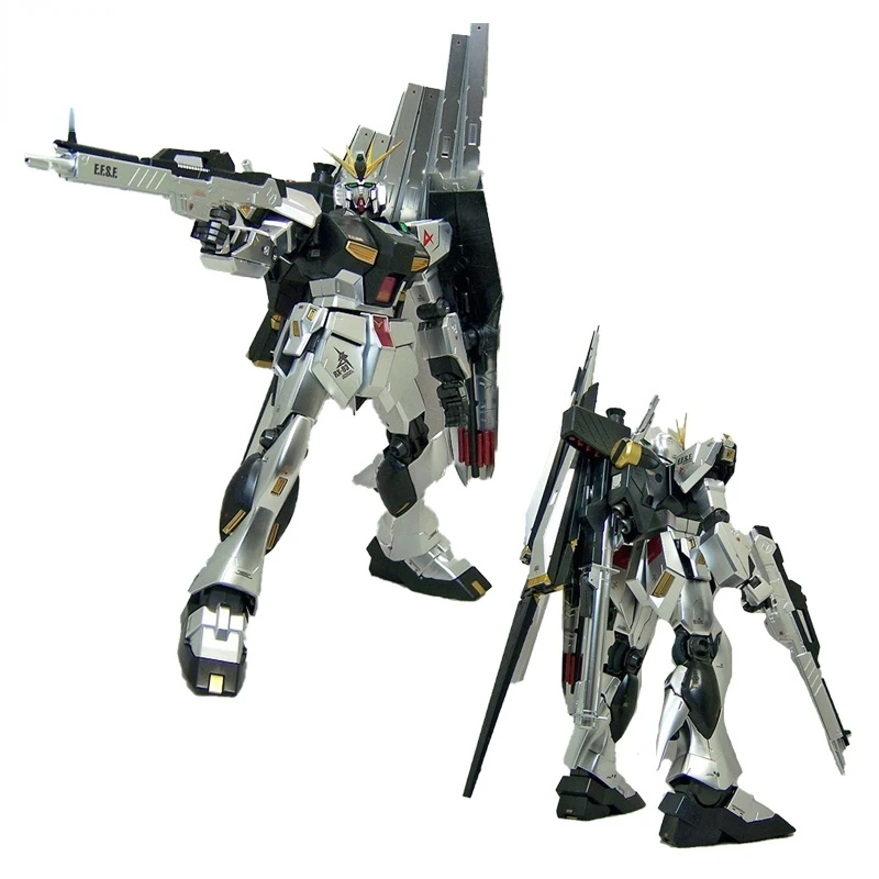 

Anime Figure 6619s MG 1/100 RX-93 Nu VER Ka Electroplated Plate Assembly Model Anime Action Figures Toys PVC 18cm