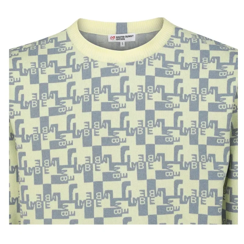 Осень и зима новый мужской вязаный свитер модный приталенный топ пуловер с