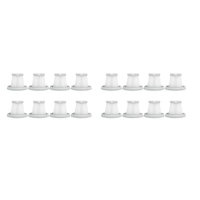 

16Pcs Hepa Filter Replacement For Xiaomi Mijia Handy Vacuum Cleaner SSXCQ01XY Home Car Mini Wireless Spare