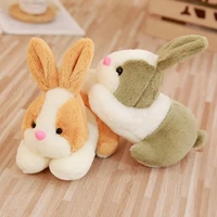22cm28cm kawaii cute pink rabbit animals rabbits stuffed plush toys for baby girls birthday gifts