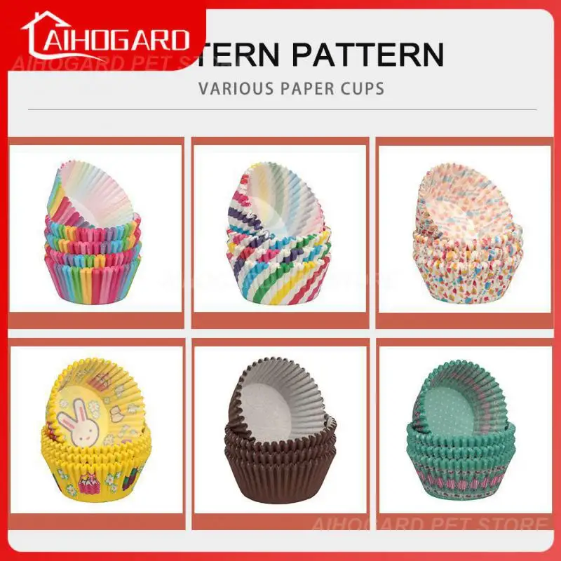 

Colorful Rainbow Paper Cake Cupcake Liners Baking Muffin Cup Case Cute Party Hot