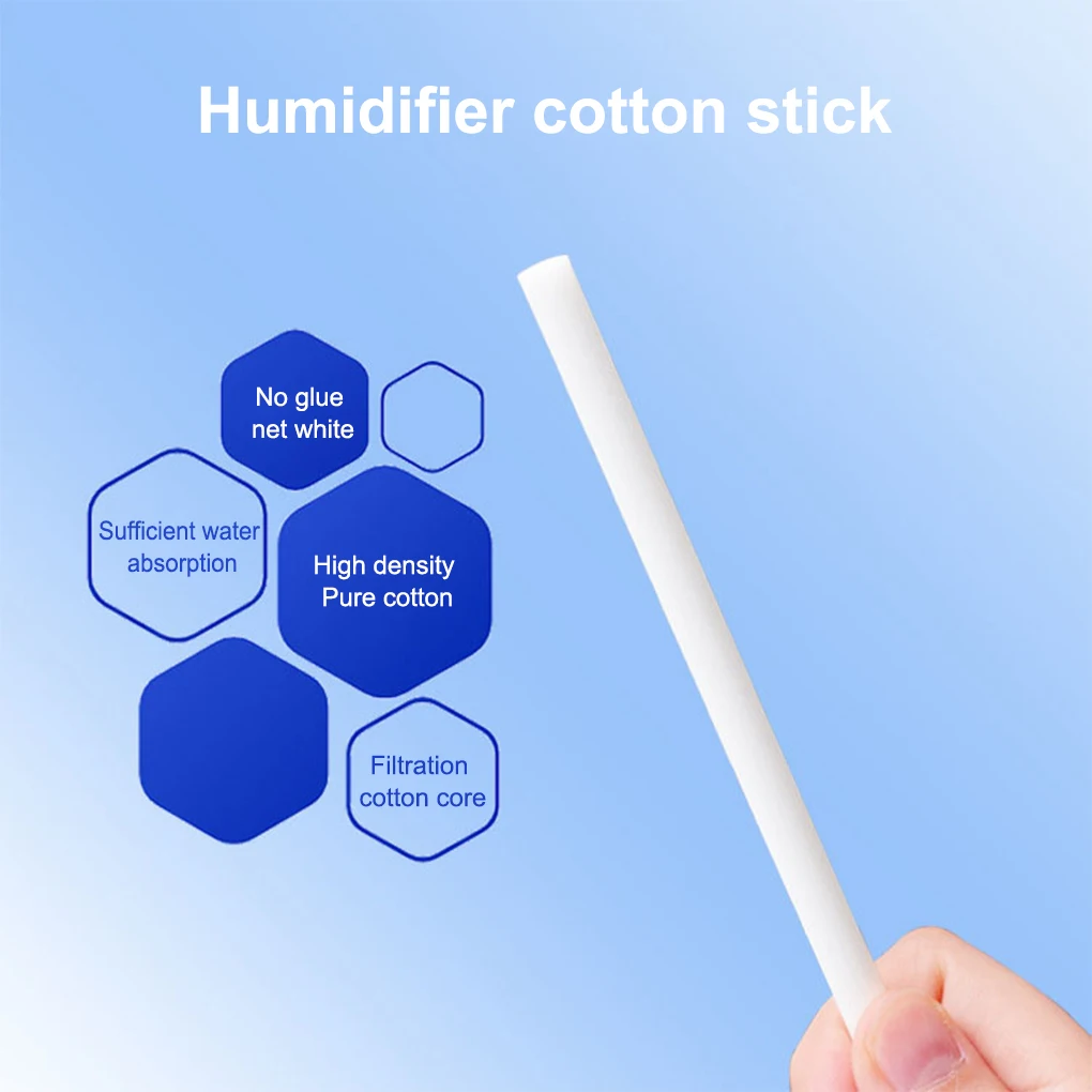 Humidifier Filter Replacement Cotton Sponge Stick 8mm*8cm For USB Humidifier Aroma Diffuser Mist Maker Air Humidifier