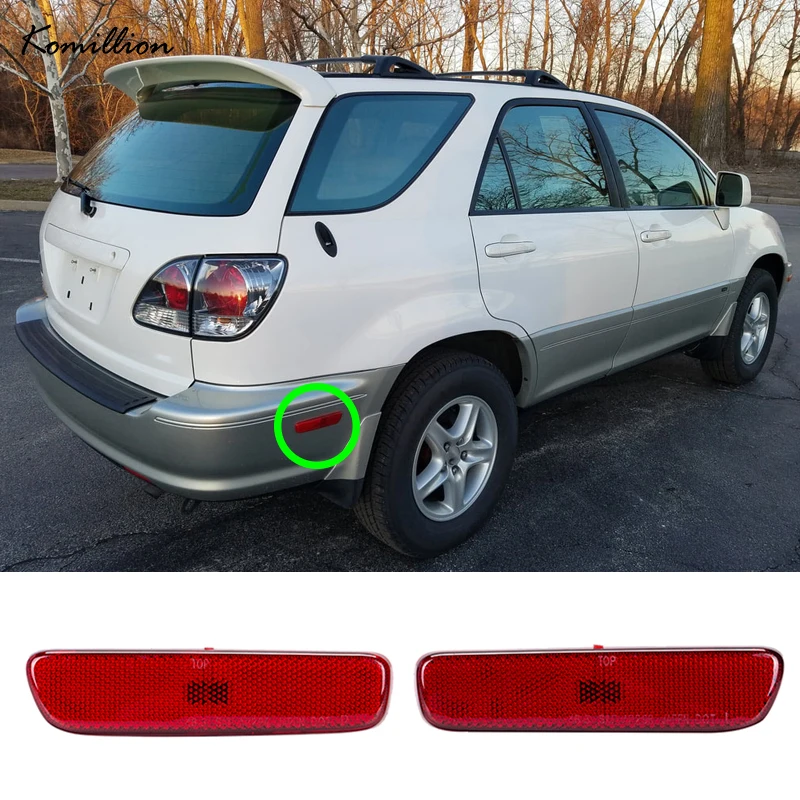 

Car Front Rear Side Marker Light 5W Red 12V Turn Signal Corner Lamp for Lexus RX300 1999 2000 2001 2002 2003 Auto Accessories