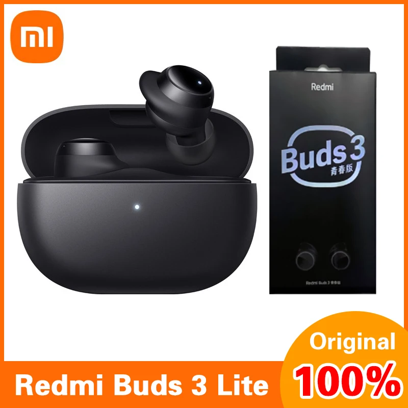 Оригинальные наушники Xiaomi Redmi Buds 3 Lite TWS Bluetooth 5 2 гарнитура беспроводные