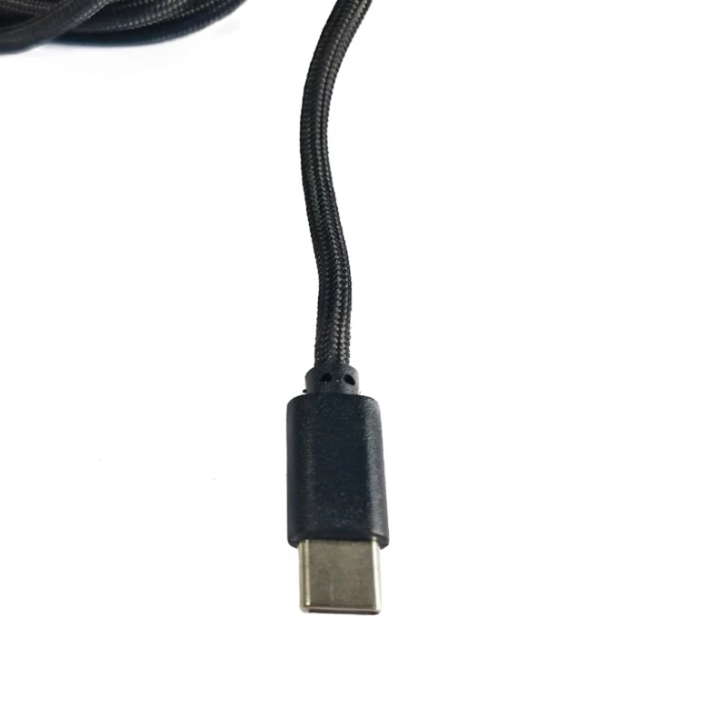 Кабель USB C с нейлоновой оплеткой быстрая зарядка и синхронизация данных